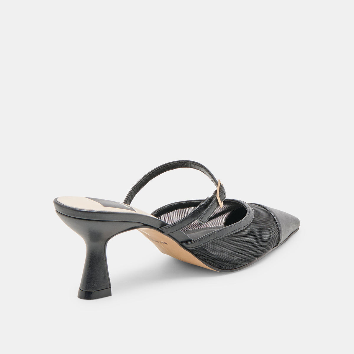 Loyd Onyx Mesh Heels | Dolce Vita