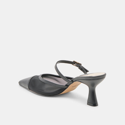 Loyd Onyx Mesh Heels | Dolce Vita