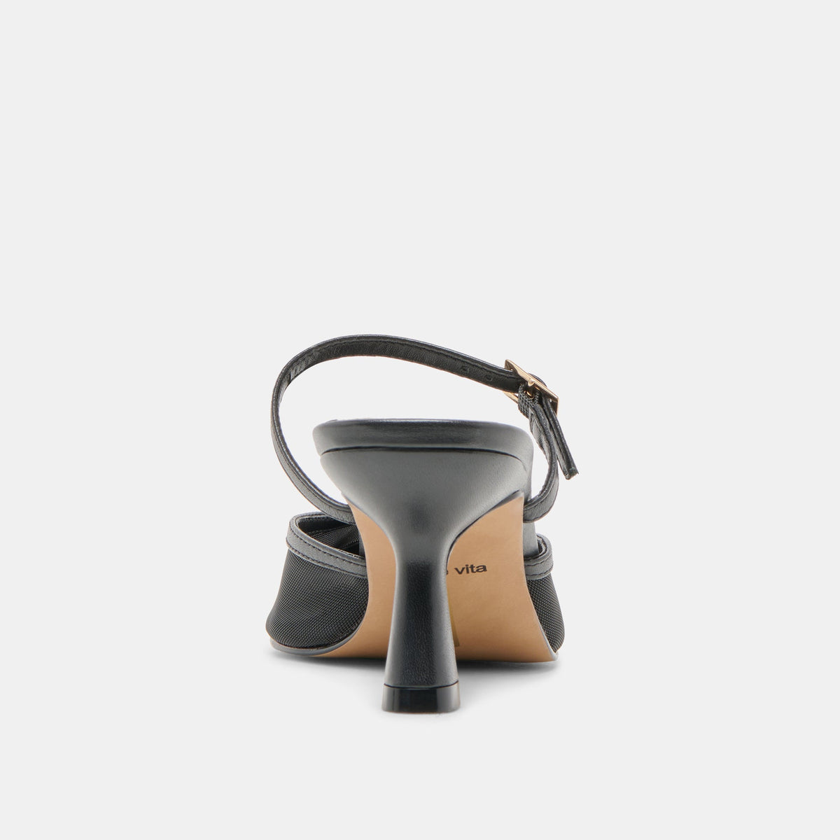 Loyd Onyx Mesh Heels | Dolce Vita