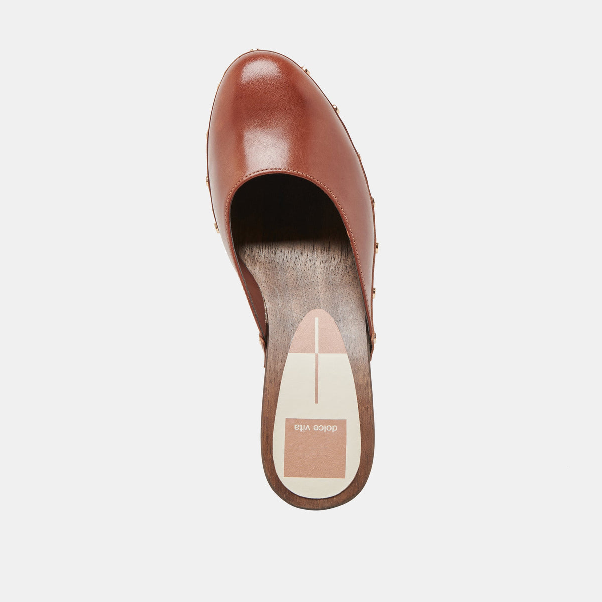 CAMYN HEELS BROWN LEATHER | Dolce Vita