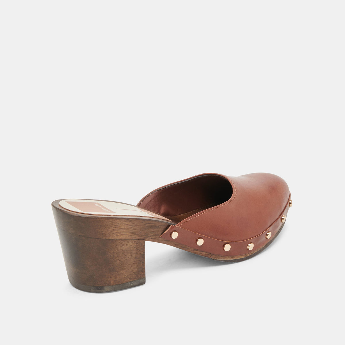 CAMYN HEELS BROWN LEATHER | Dolce Vita