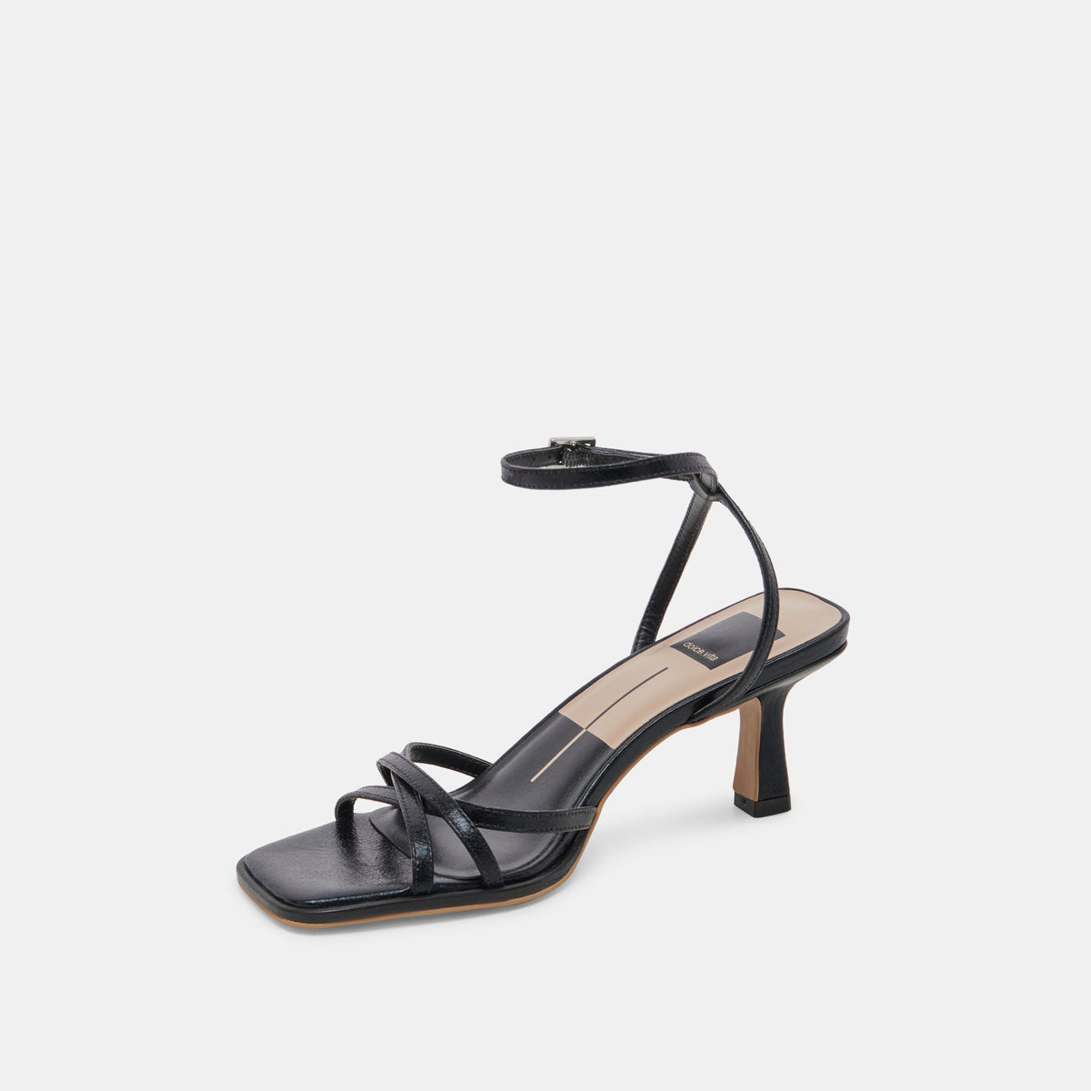 MANJI HEELS MIDNIGHT PATENT LEATHER | Dolce Vita