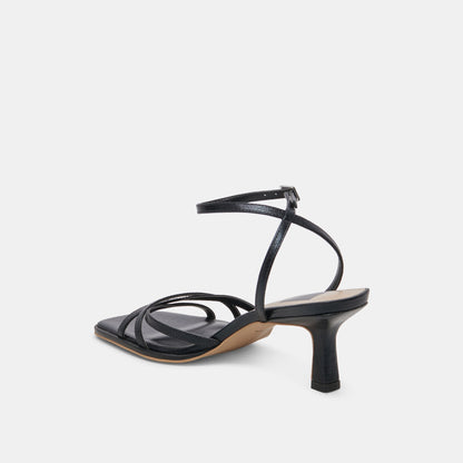 MANJI HEELS MIDNIGHT PATENT LEATHER | Dolce Vita