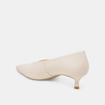 ALWYN HEELS BONE CRINKLE PATENT | Dolce Vita