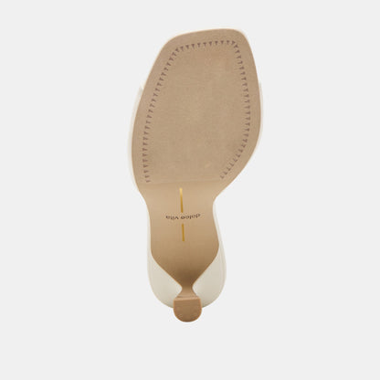 Galen White Tulle Heels | Dolce Vita
