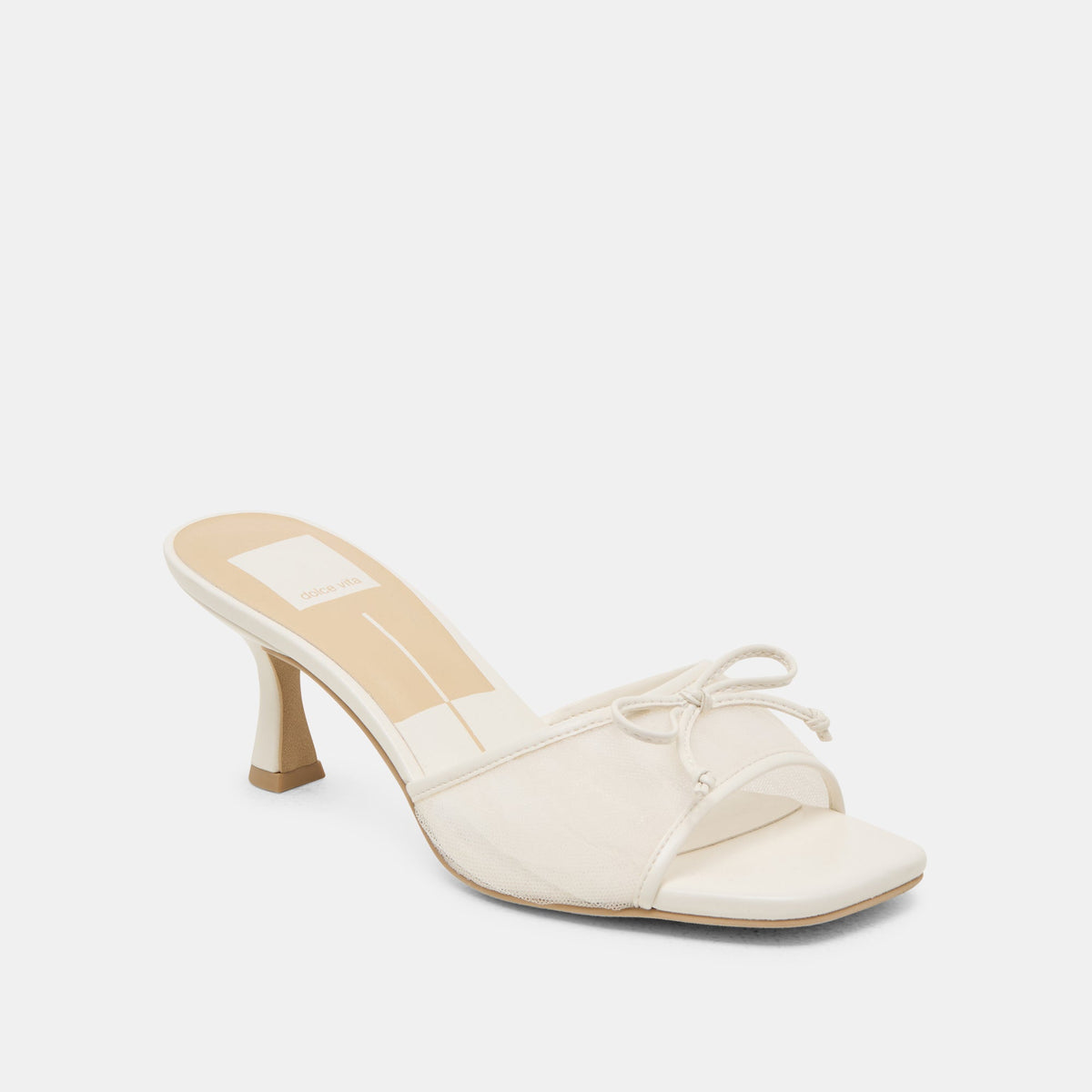 Galen White Tulle Heels | Dolce Vita