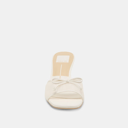 Galen White Tulle Heels | Dolce Vita