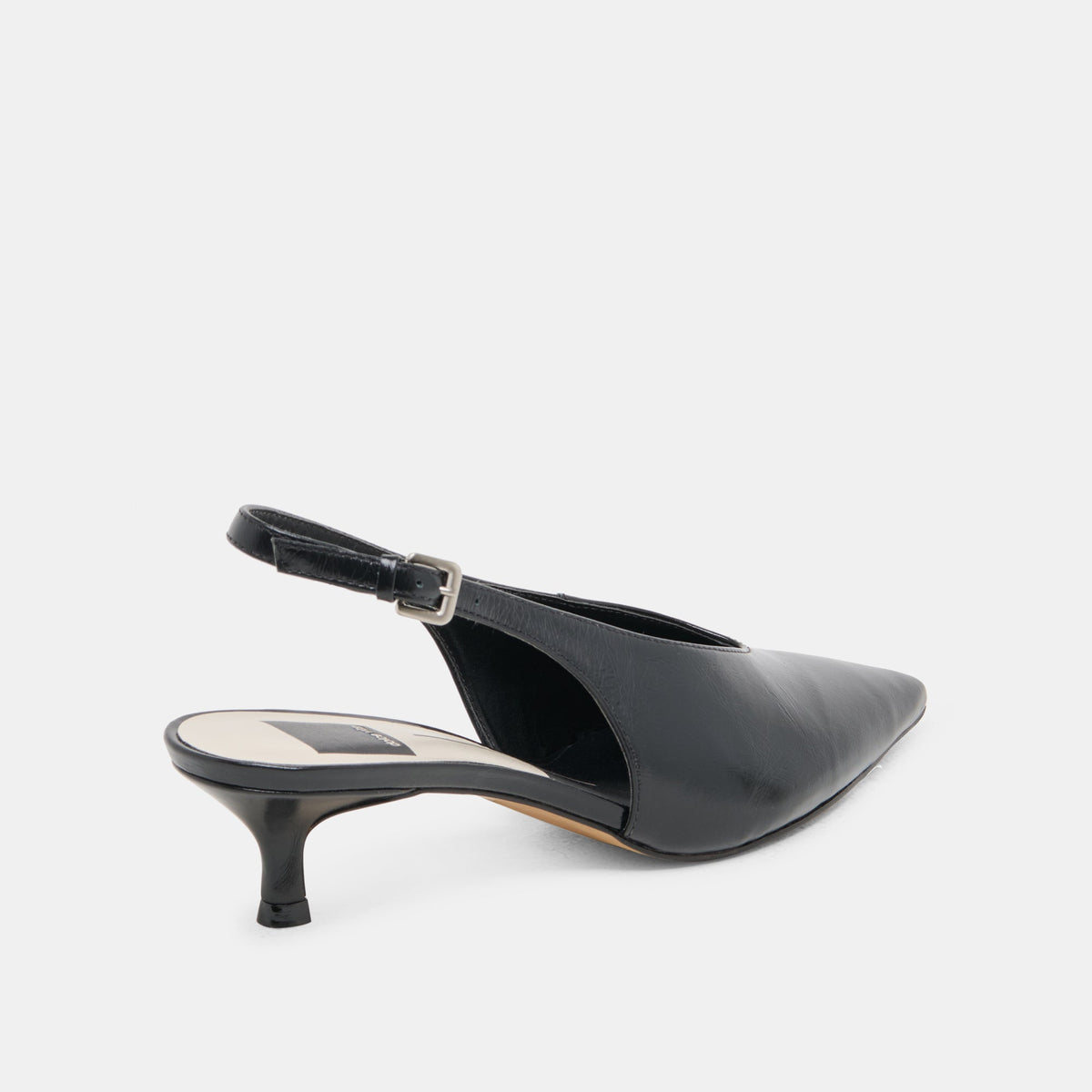 ALENNA HEELS MIDNIGHT CRINKLE PATENT | Dolce Vita