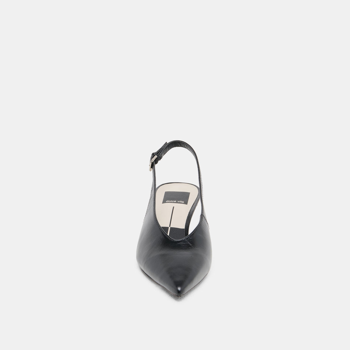 ALENNA HEELS MIDNIGHT CRINKLE PATENT | Dolce Vita