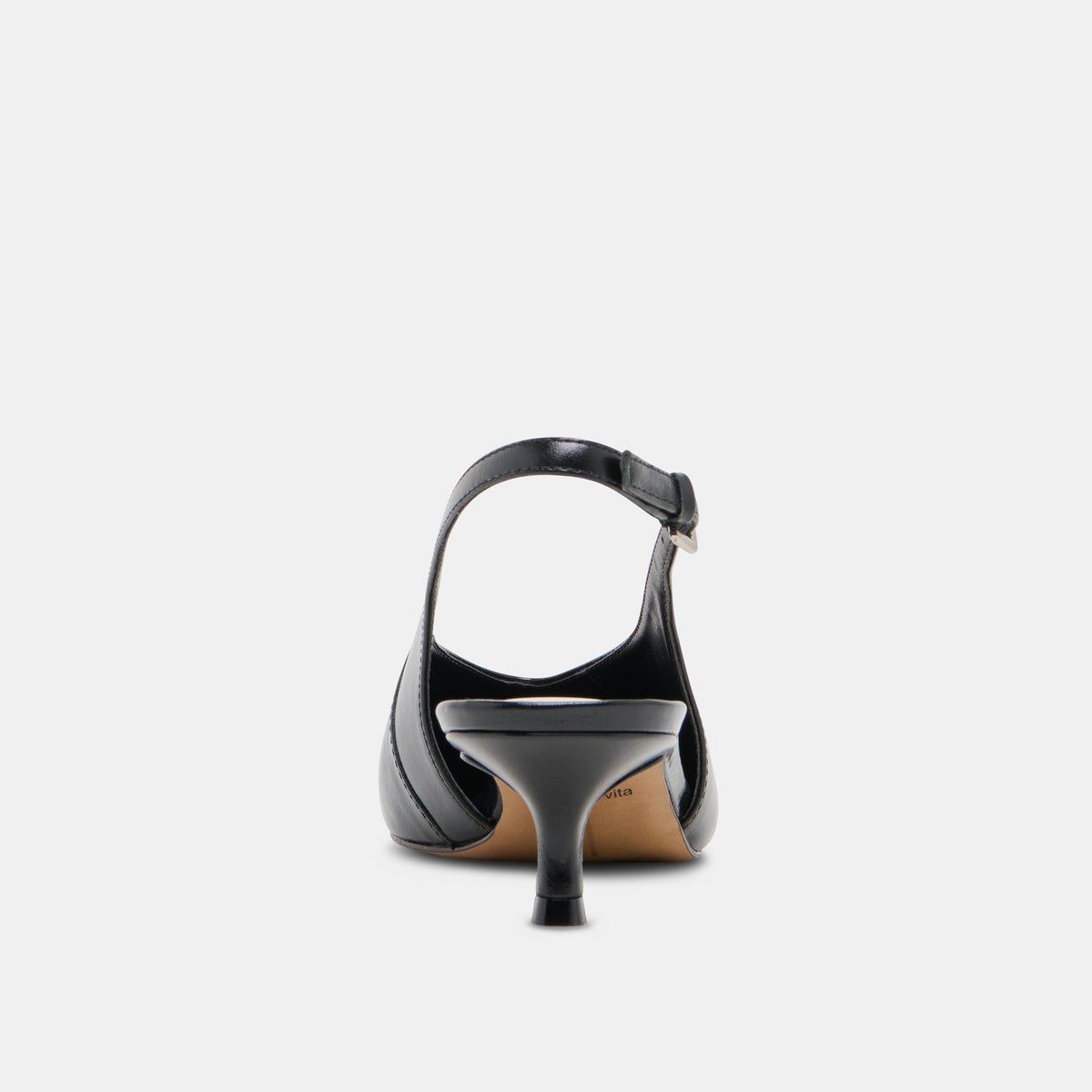 ALENNA HEELS MIDNIGHT CRINKLE PATENT | Dolce Vita