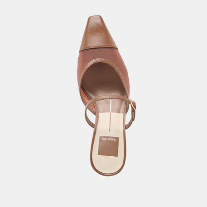 Loyd Espresso Mesh Heels | Dolce Vita