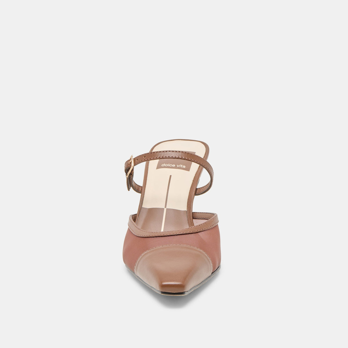 Loyd Espresso Mesh Heels | Dolce Vita