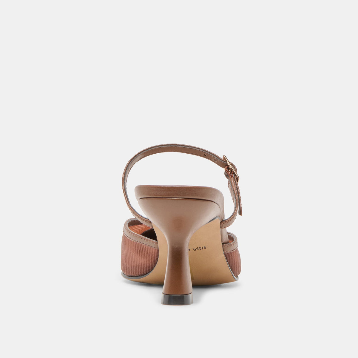 Loyd Espresso Mesh Heels | Dolce Vita