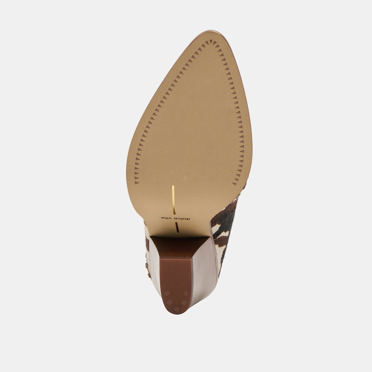 Jolyn Cocoa Taurus Calf Hair Heels | Dolce Vita