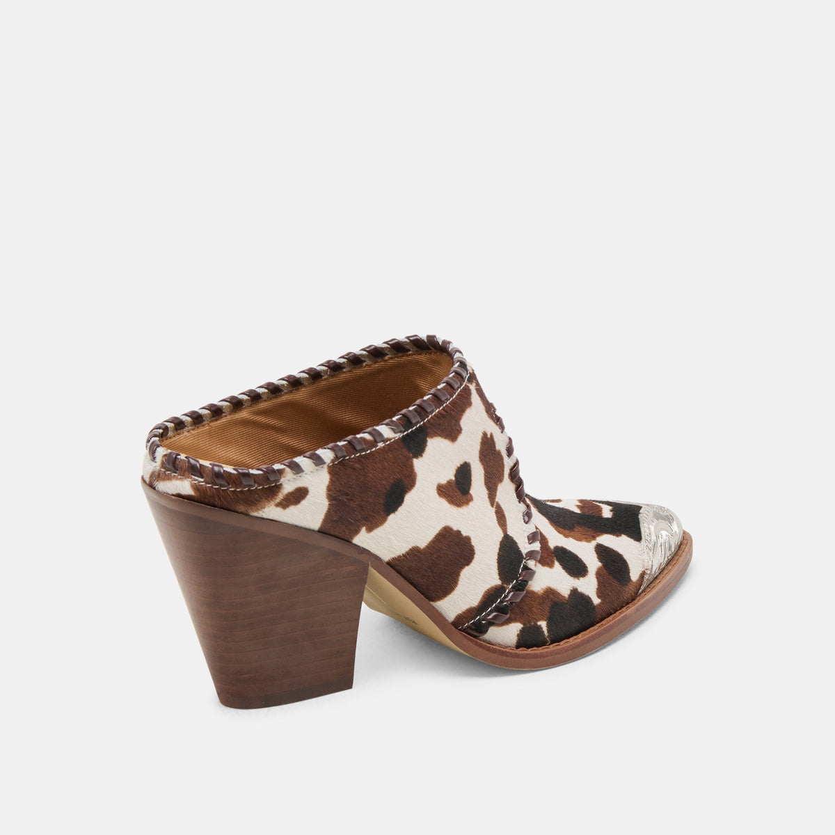 Jolyn Cocoa Taurus Calf Hair Heels | Dolce Vita