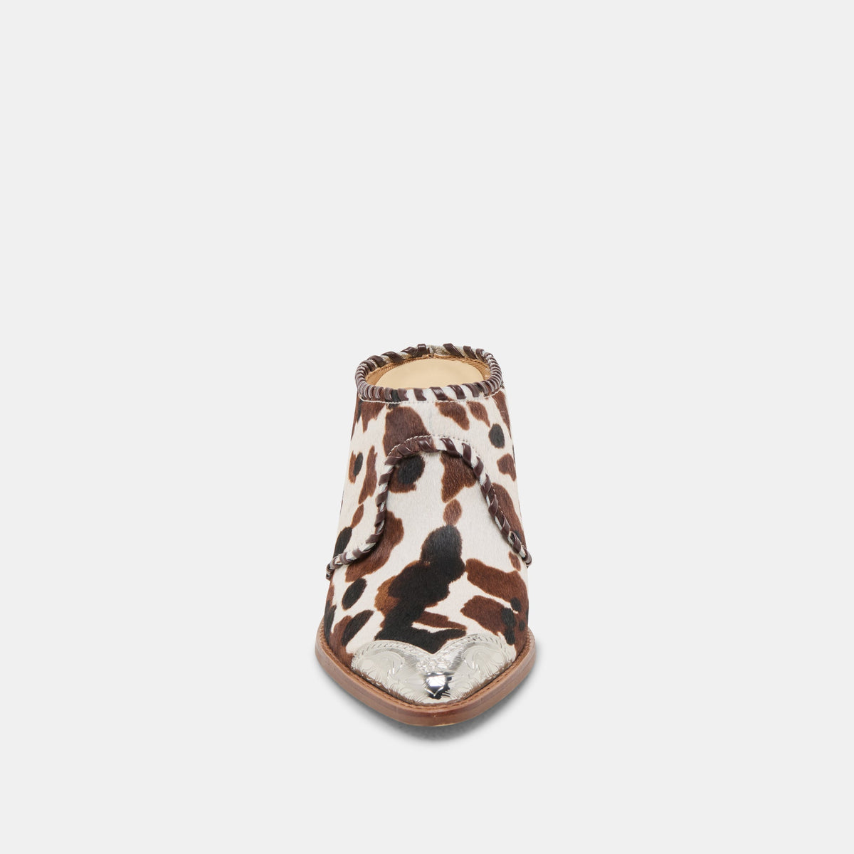 Jolyn Cocoa Taurus Calf Hair Heels | Dolce Vita