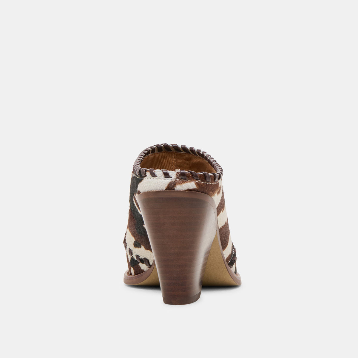 Jolyn Cocoa Taurus Calf Hair Heels | Dolce Vita