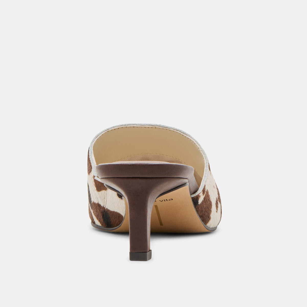 Lexy Cocoa Taurus Calf Hair Heels | Dolce Vita
