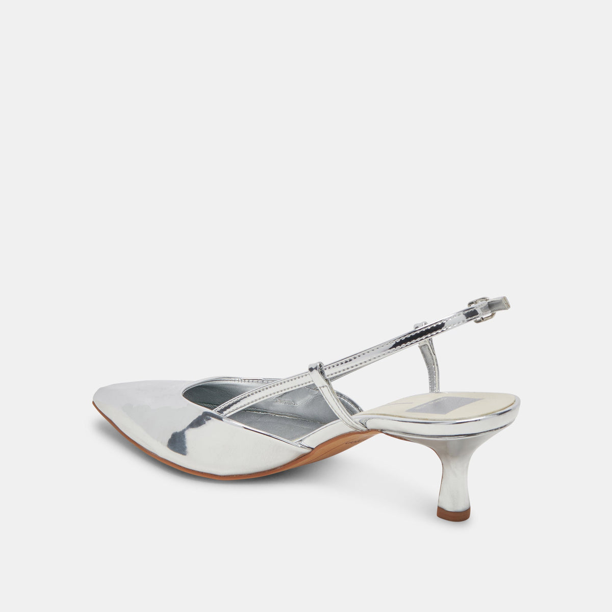 ODELA WIDE HEELS SILVER STELLA | Dolce Vita