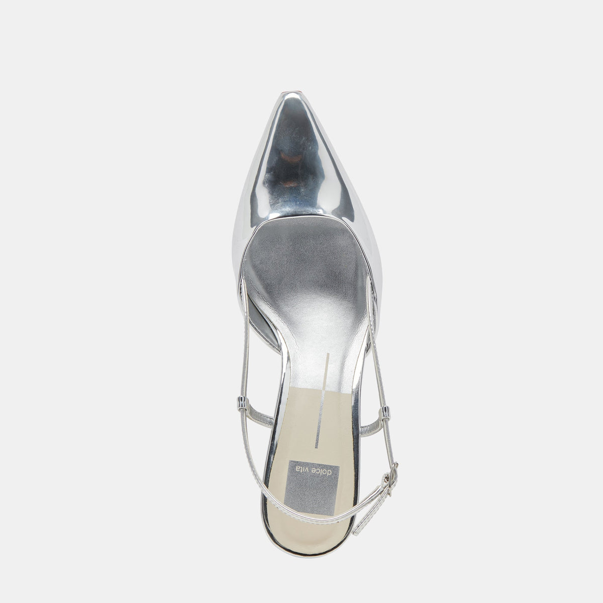 ODELA WIDE HEELS SILVER STELLA | Dolce Vita