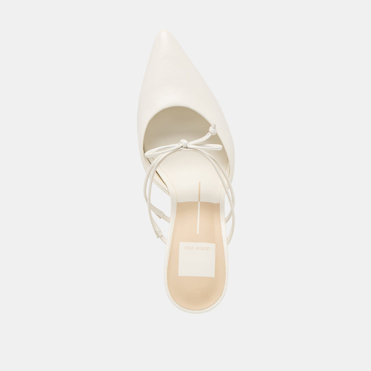 Klaire True White Leather Heels | Dolce Vita