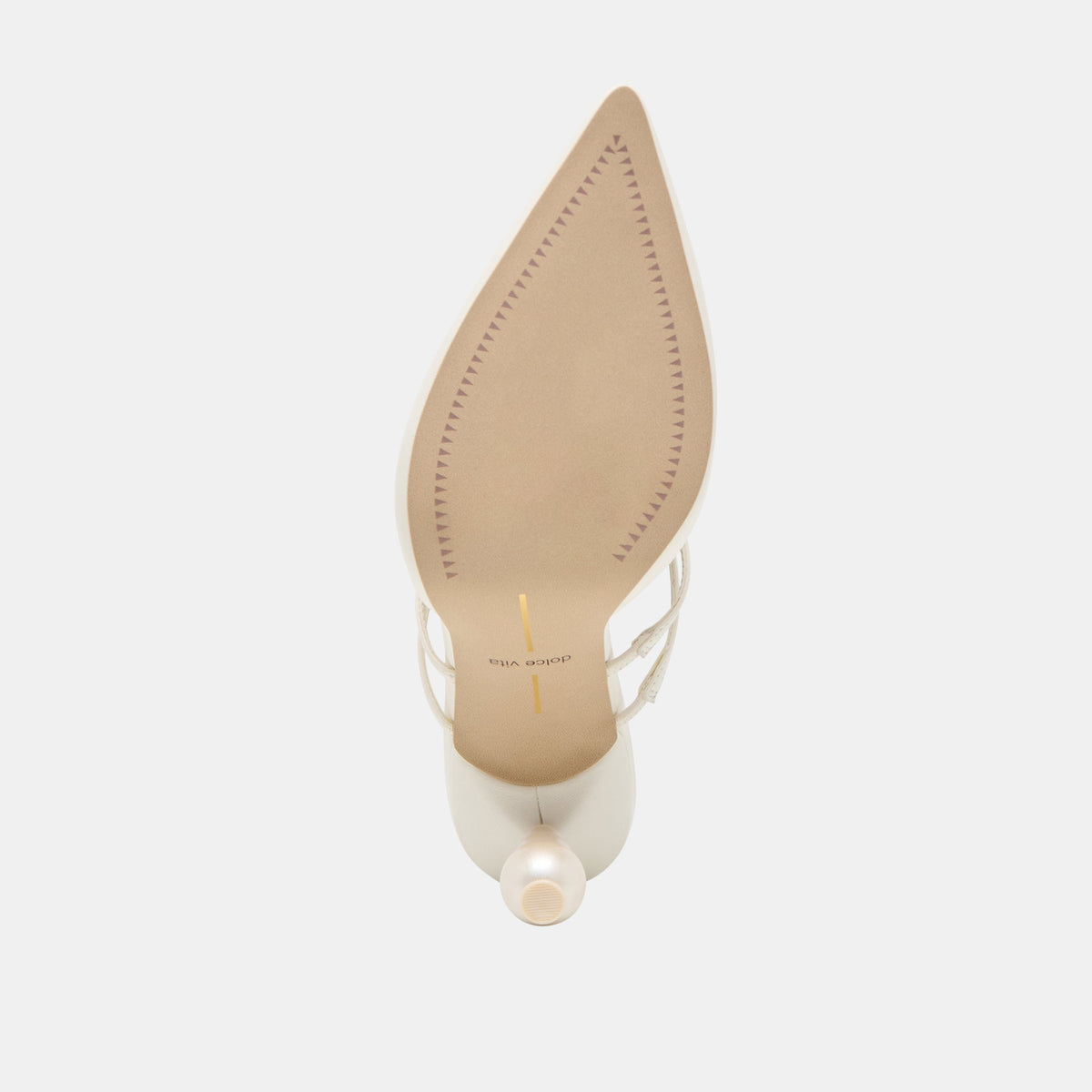 Klaire True White Leather Heels | Dolce Vita