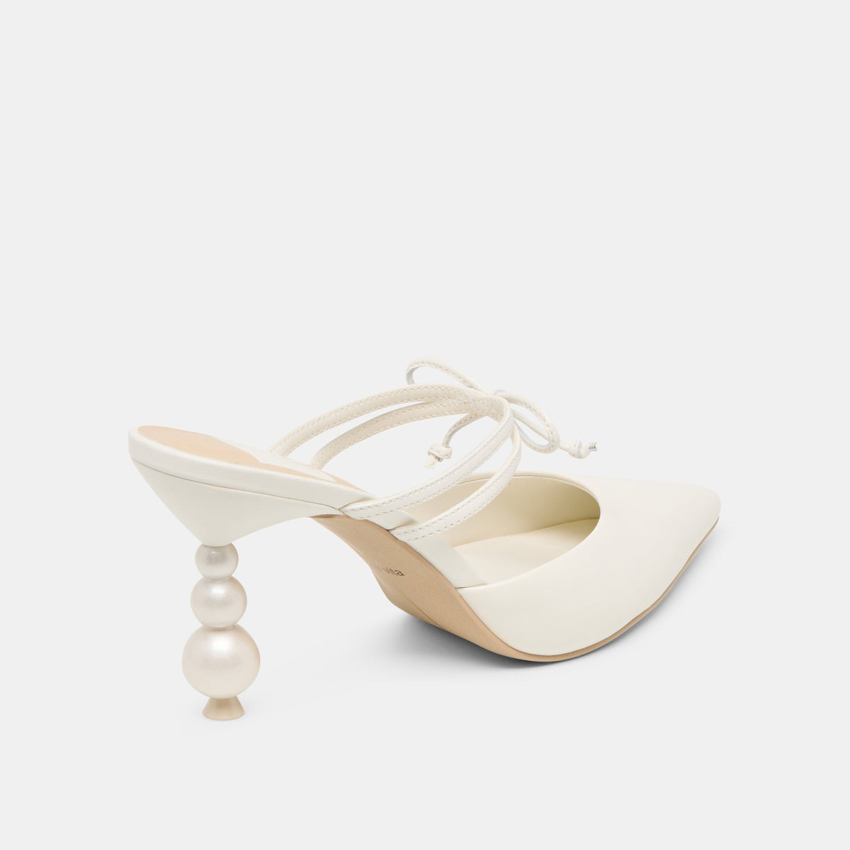 Klaire True White Leather Heels | Dolce Vita