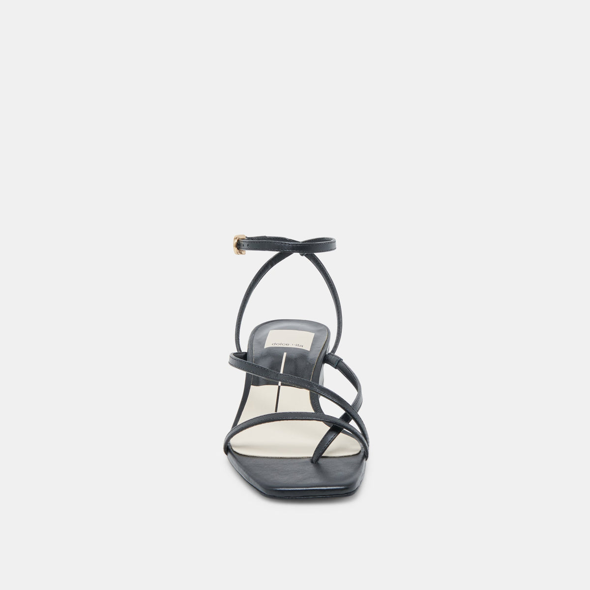 KARLOS SANDALS BLACK LEATHER | Dolce Vita