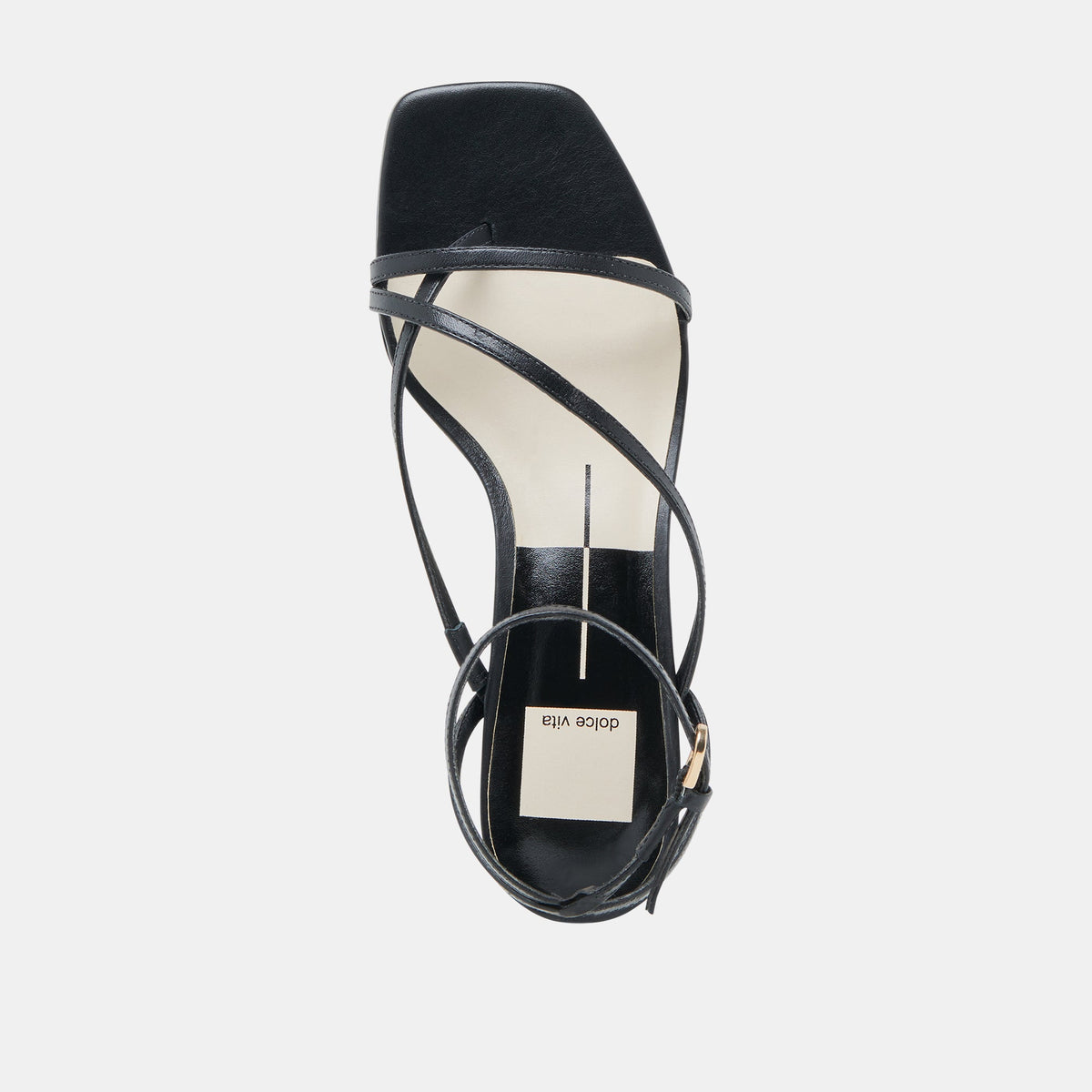 KARLOS SANDALS BLACK LEATHER | Dolce Vita