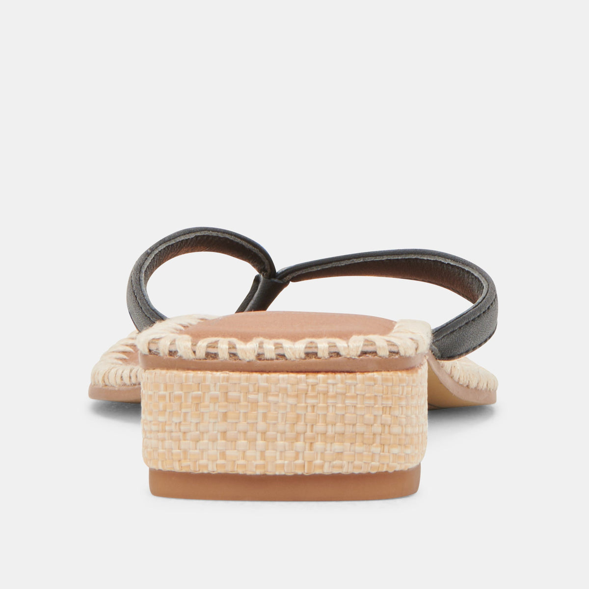 BARTY SANDALS BLACK LEATHER | Dolce Vita