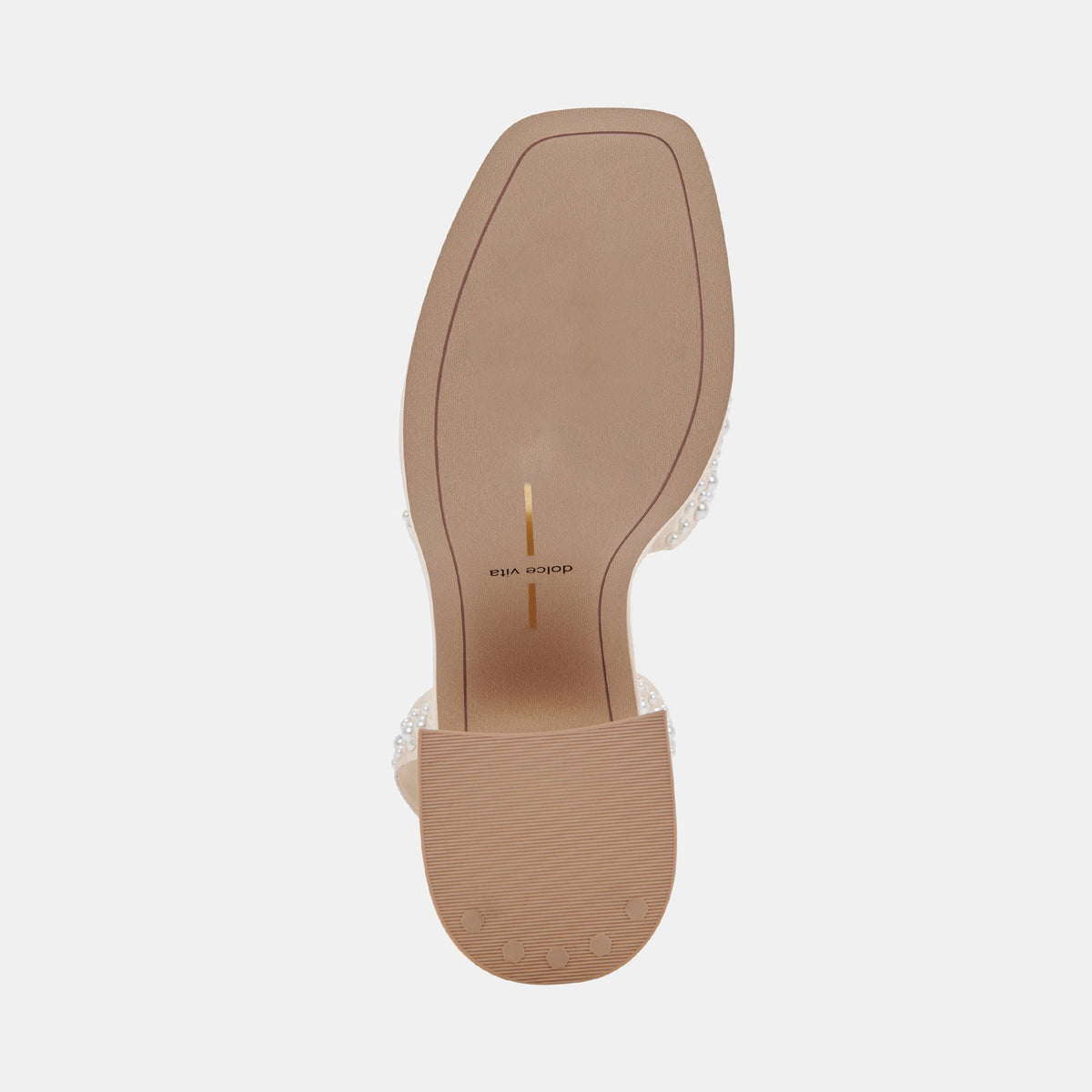 WESSI PEARL HEELS VANILLA PEARLS | Dolce Vita