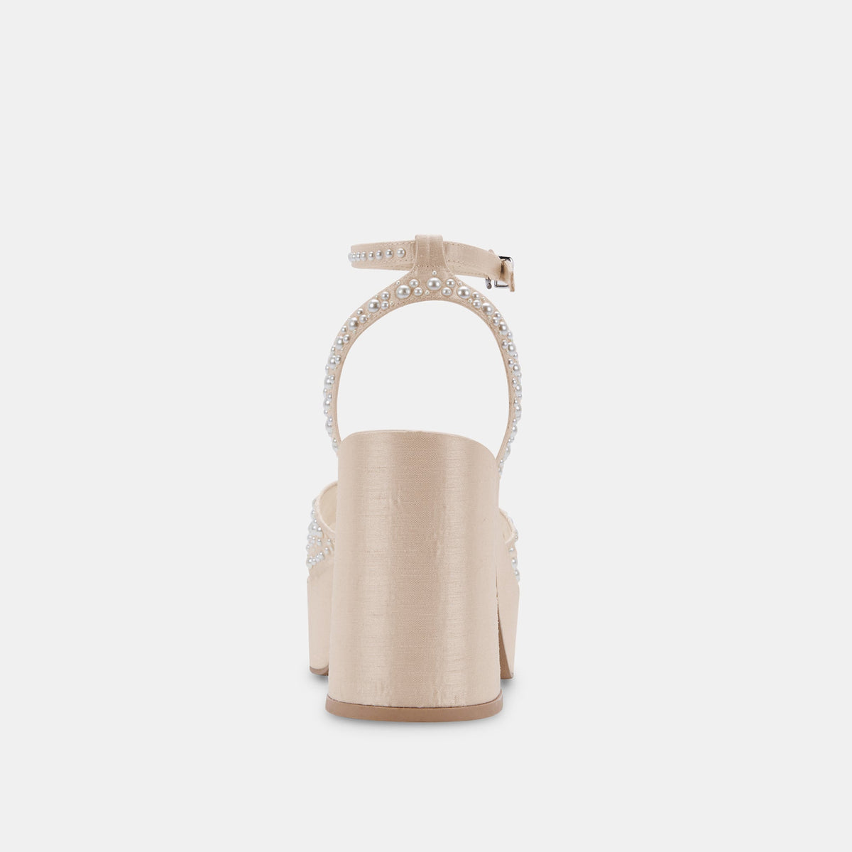 WESSI PEARL HEELS VANILLA PEARLS | Dolce Vita