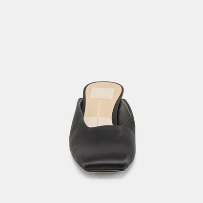 UMARA HEELS ONYX SATIN | Dolce Vita