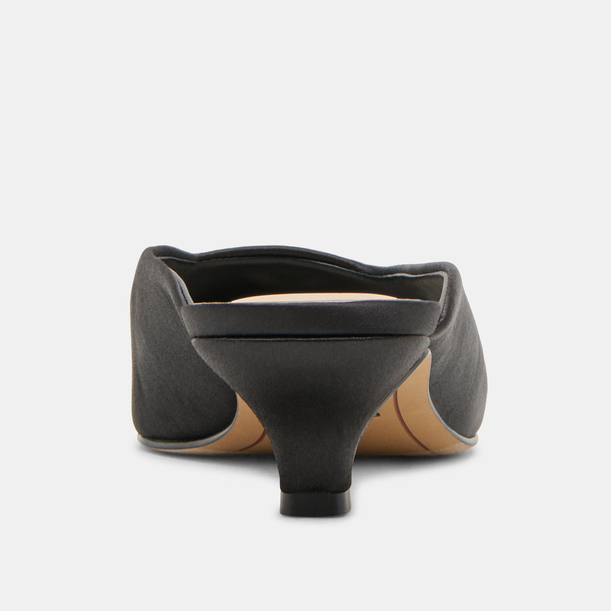 UMARA HEELS ONYX SATIN | Dolce Vita