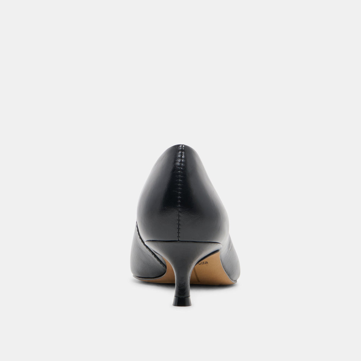 ALWYN HEELS MIDNIGHT CRINKLE PATENT | Dolce Vita