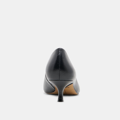 ALWYN HEELS MIDNIGHT CRINKLE PATENT | Dolce Vita