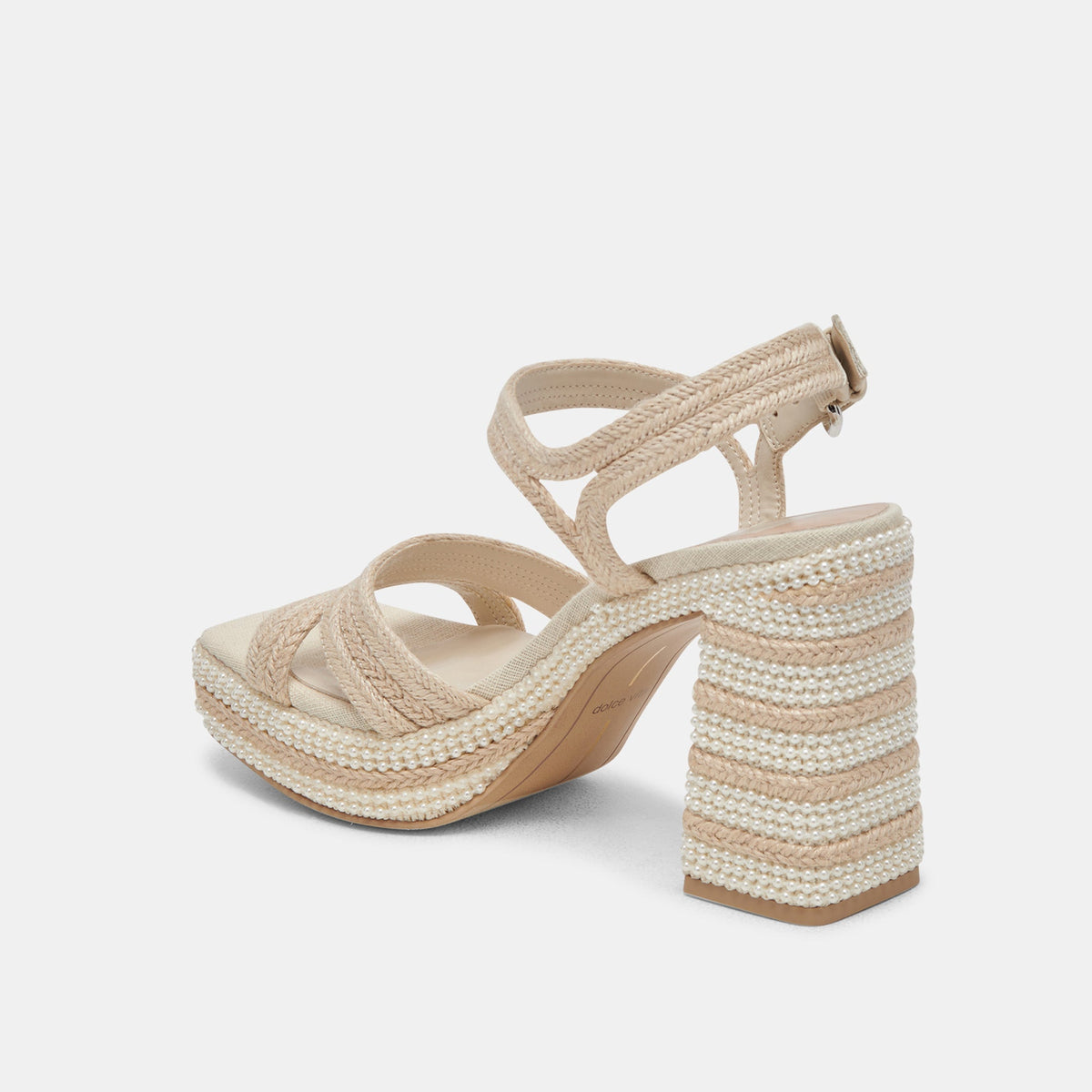 ANIRA Ivory Pearl Heels | Dolce Vita