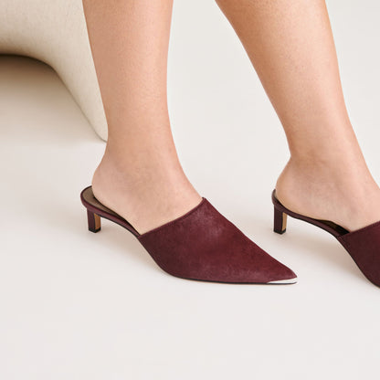 Lexy Berry Calf Hair Heels | Dolce Vita