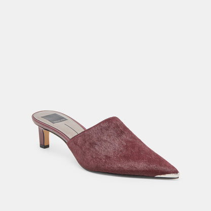 Lexy Berry Calf Hair Heels | Dolce Vita