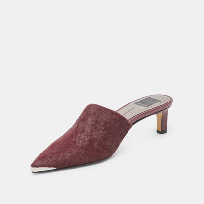 Lexy Berry Calf Hair Heels | Dolce Vita