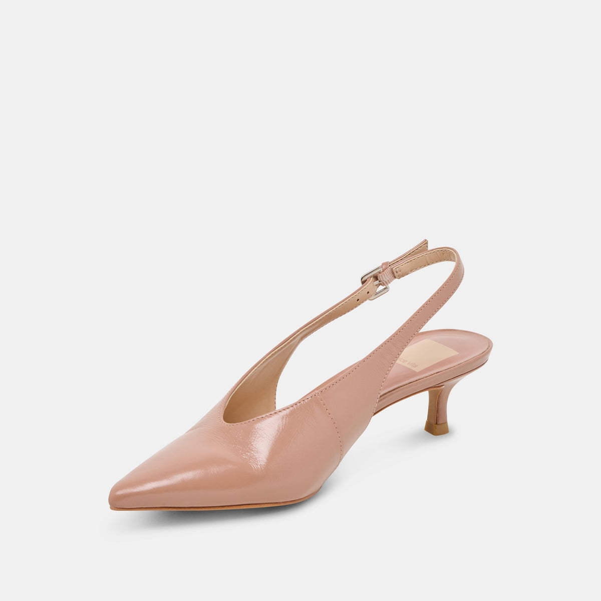 ALENNA HEELS WHISKEY CRINKLE PATENT | Dolce Vita