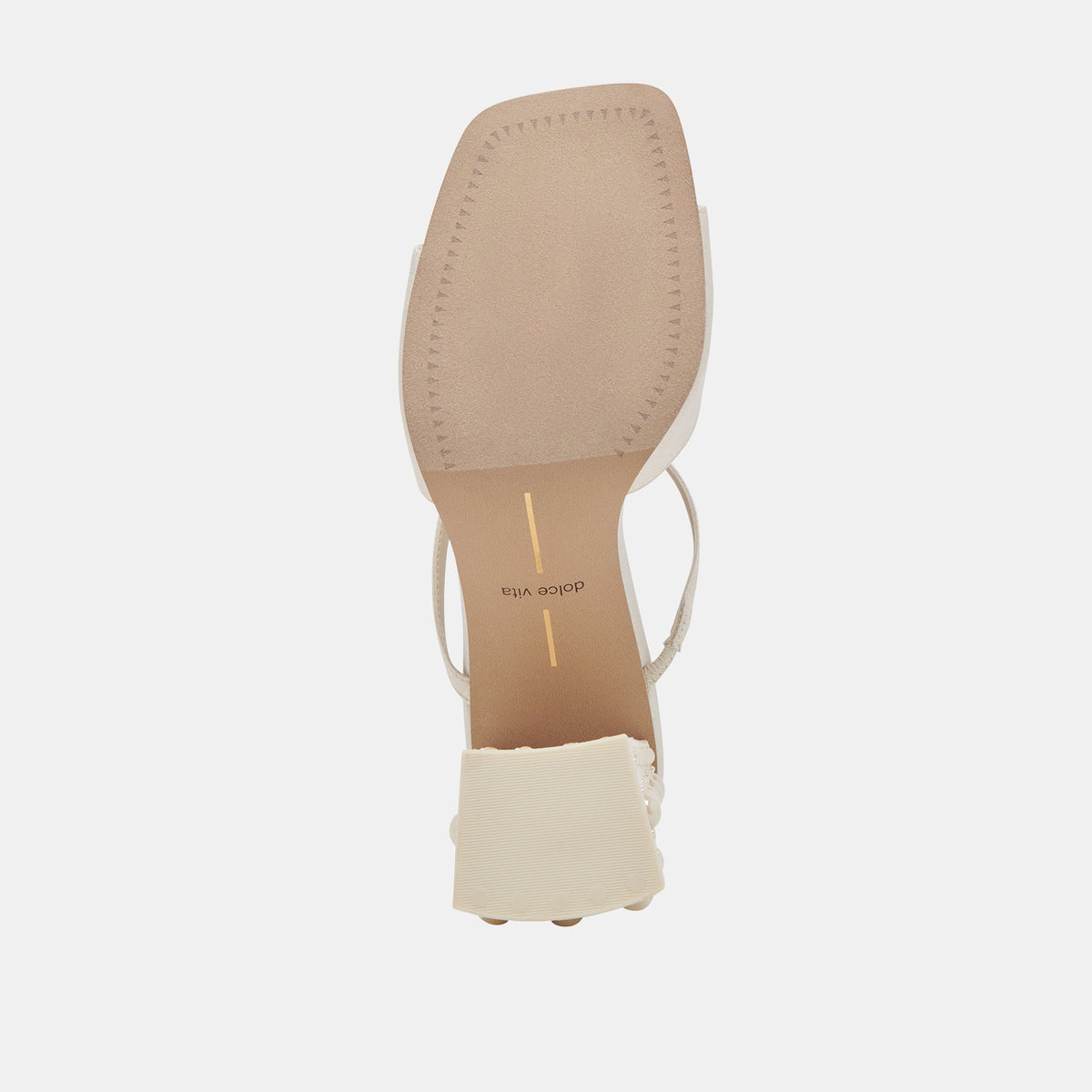 JEMMY PEARL HEELS VANILLA SILK | Dolce Vita