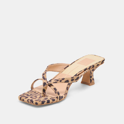 Brevel Dk Leopard Printed Suede Heels | Dolce Vita