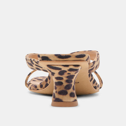 Brevel Dk Leopard Printed Suede Heels | Dolce Vita