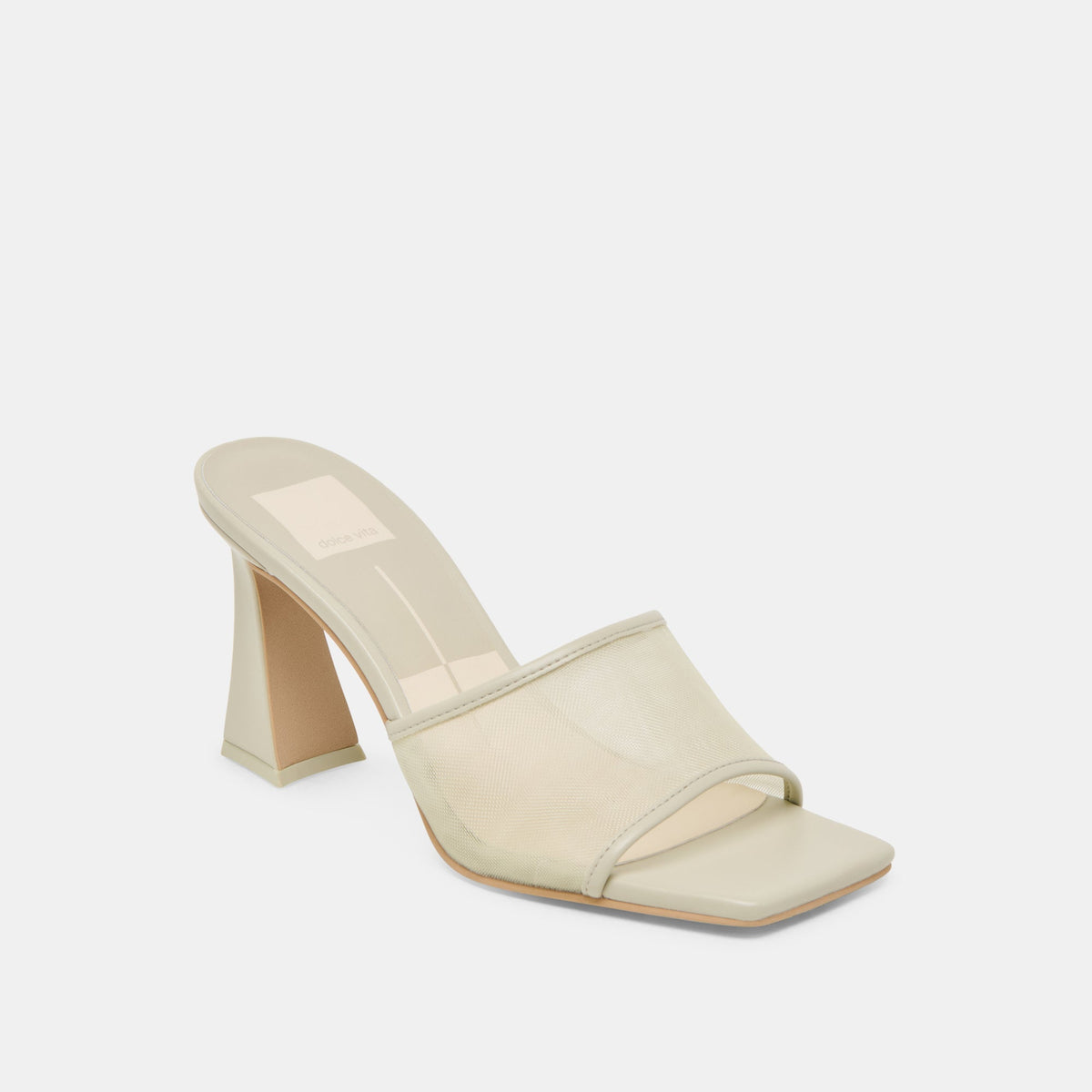 NARDA HEELS LIGHT SAGE MESH | Dolce Vita