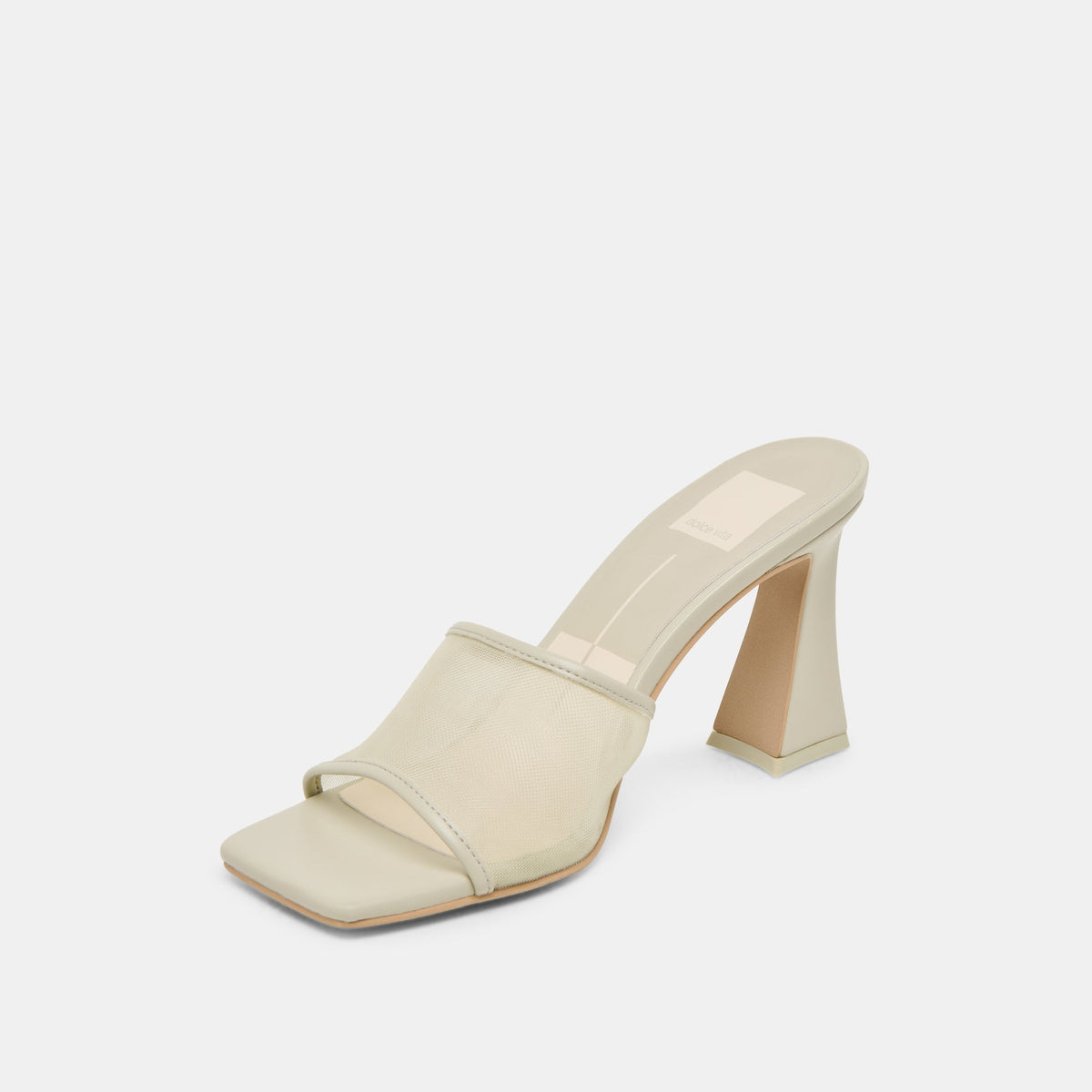 NARDA HEELS LIGHT SAGE MESH | Dolce Vita