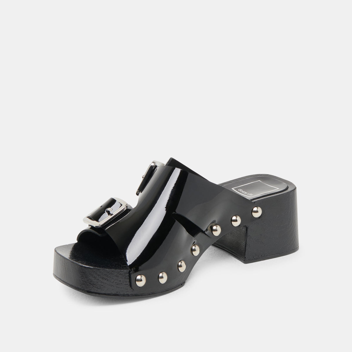 Melody Black Leather Heels | Dolce Vita