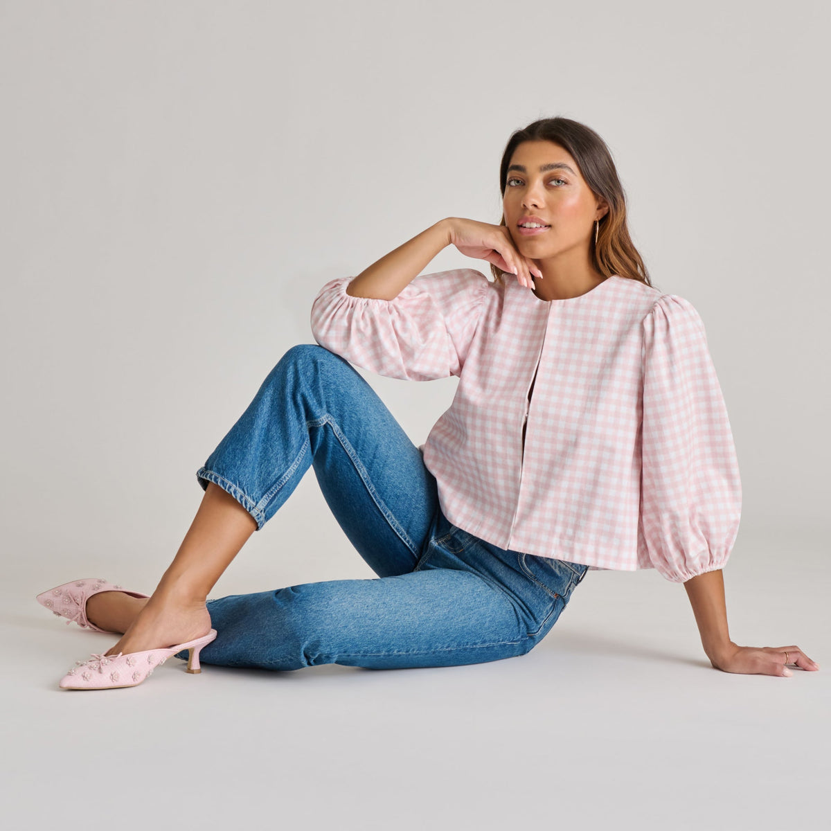 Camilo X Byrdie Golf Pink Raffia Heels | Dolce Vita