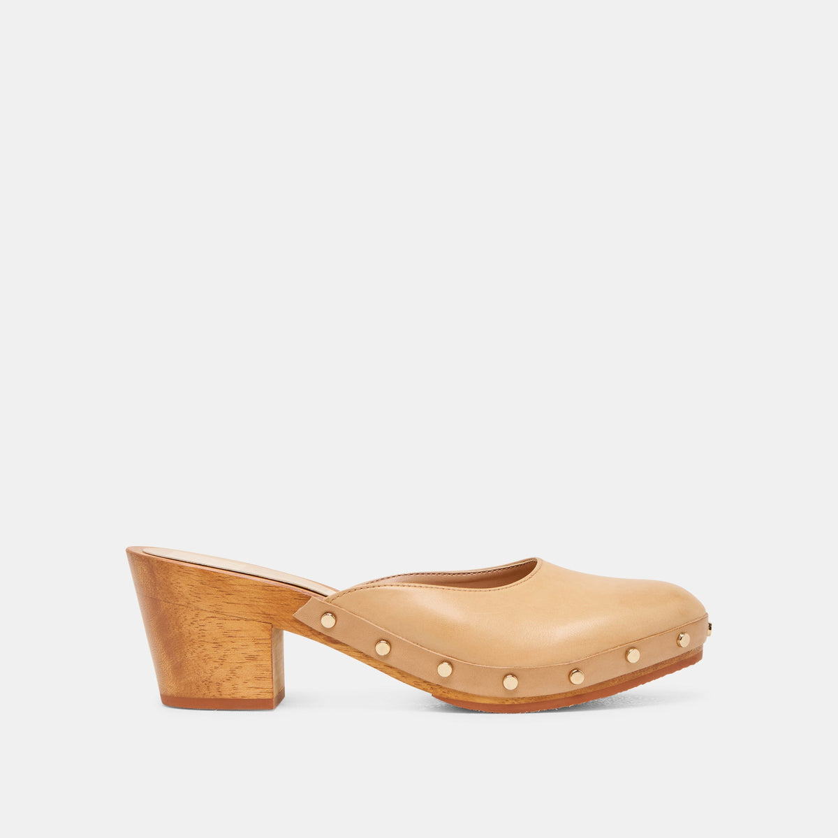 CAMYN HEELS CAFE LEATHER | Dolce Vita