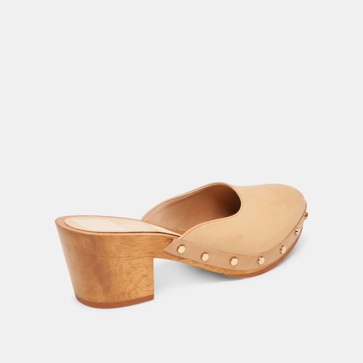 CAMYN HEELS CAFE LEATHER | Dolce Vita